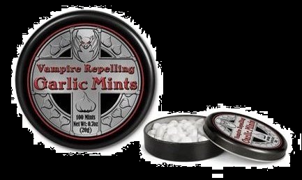 Top Halloween Candy Vampire Garlic Mints