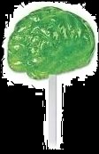 Top Halloween Candy Apple Brain Sucker